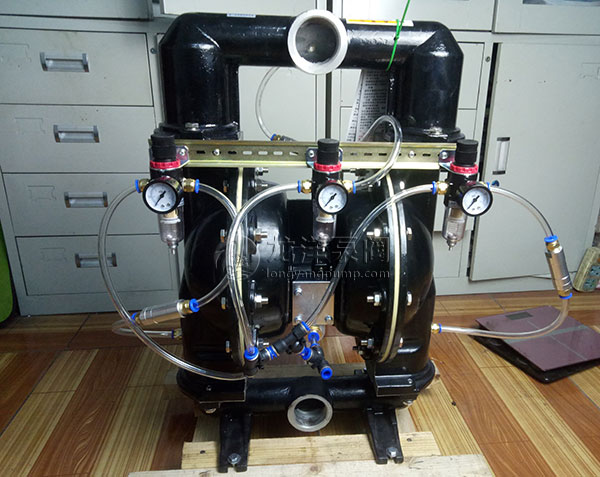 鋁合金粉塵氣動隔膜泵