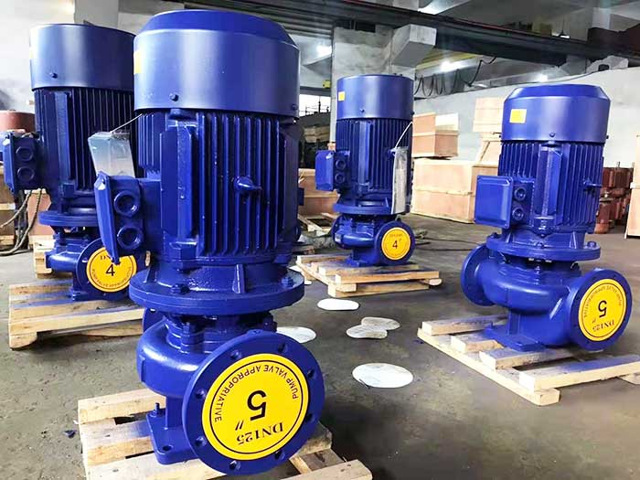 ISG立式管道離心泵