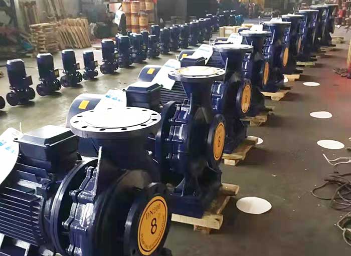 ISW臥式管道離心泵